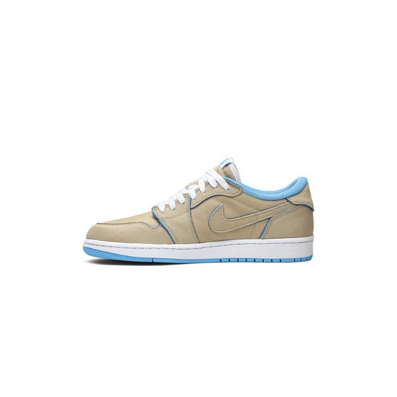 Air Jordan 1 Low Sb Khaki Kék Férfi Cipő