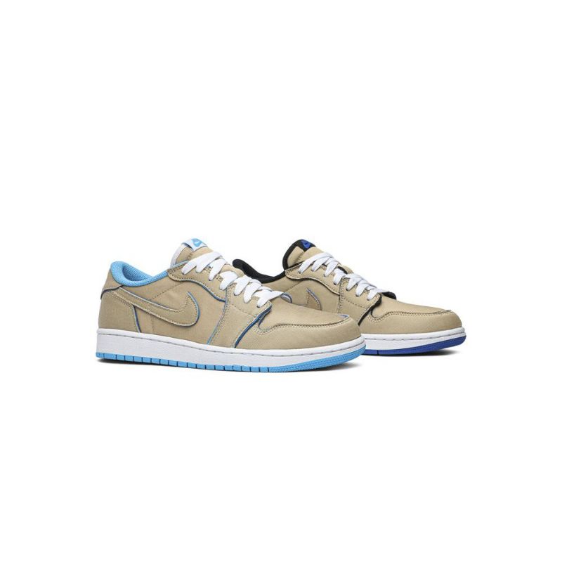 Air Jordan 1 Low Sb Khaki Kék Férfi Cipő