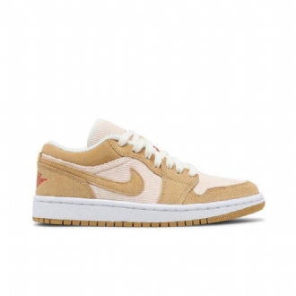 Air Jordan 1 Low Se Barna Bézs Női Cipő