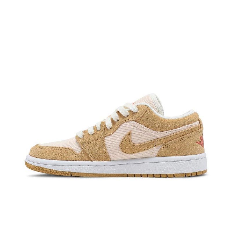 Air Jordan 1 Low Se Barna Bézs Női Cipő