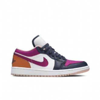 Air Jordan 1 Low Se Fehér Fekete Többszínű Női Cipő