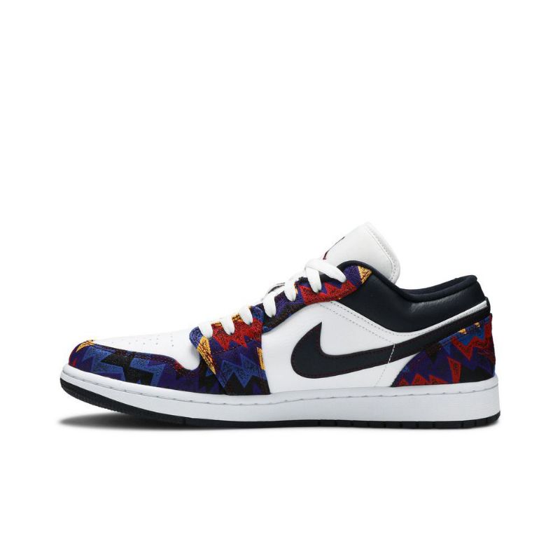 Air Jordan 1 Low Se Fehér Többszínű Férfi Cipő