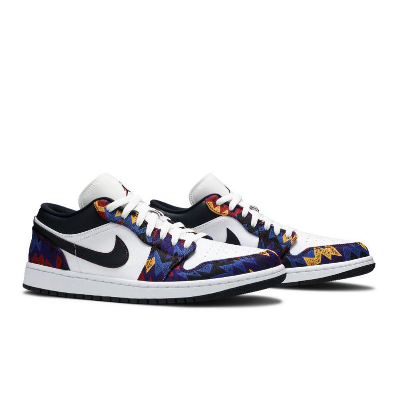 Air Jordan 1 Low Se Fehér Többszínű Férfi Cipő