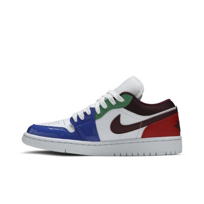 Air Jordan 1 Low Se Fehér Többszínű Női Cipő