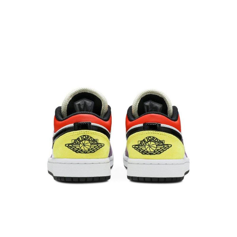 Air Jordan 1 Low Se Fehér Többszínű Női Cipő