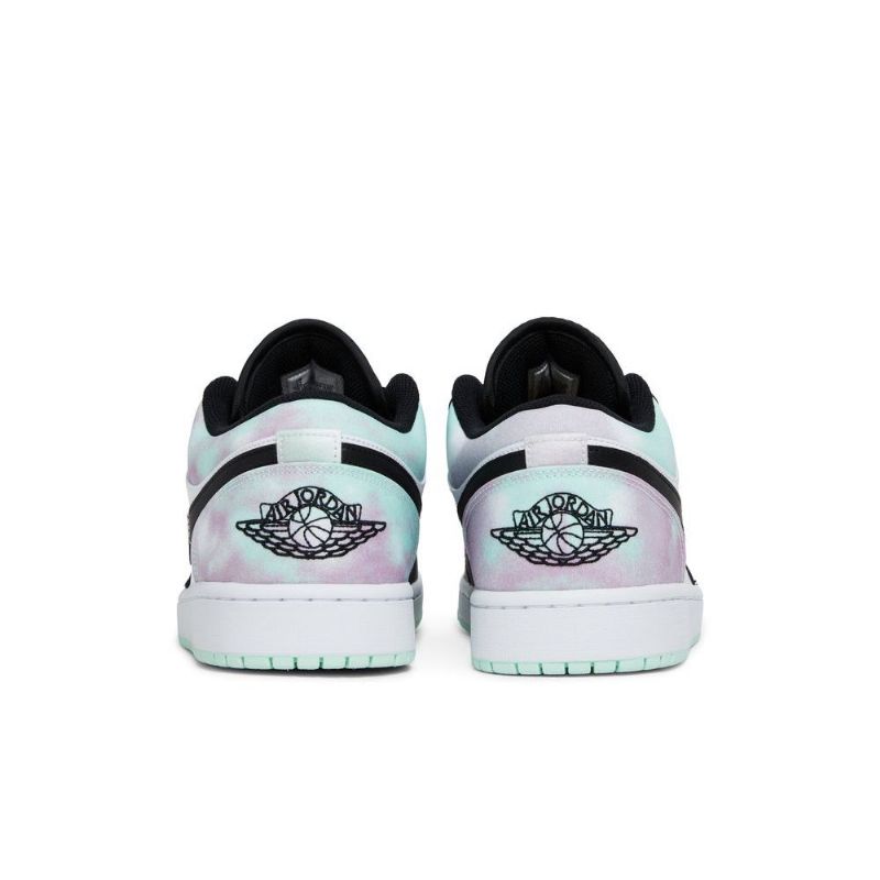 Air Jordan 1 Low Se Fehér Zöld Fekete Férfi Cipő