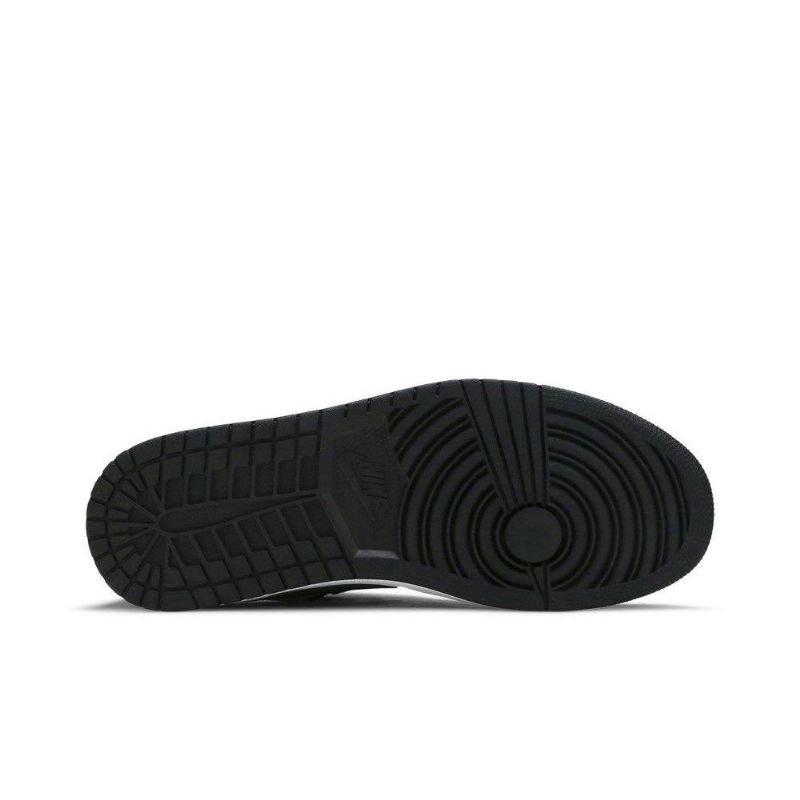 Air Jordan 1 Low Se Fekete Ezüst Fehér Női Cipő