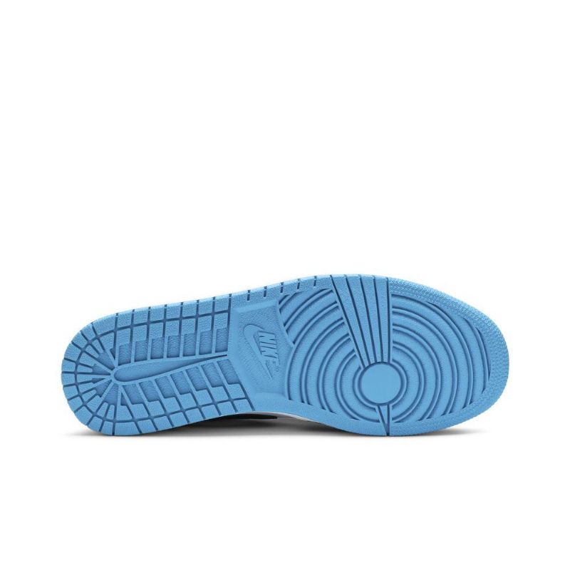 Air Jordan 1 Low Se Fekete Kék Fehér Férfi Cipő
