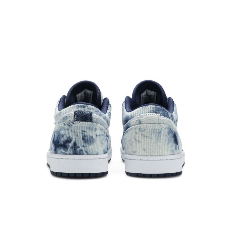 Air Jordan 1 Low Se Kék Fehér Férfi Cipő