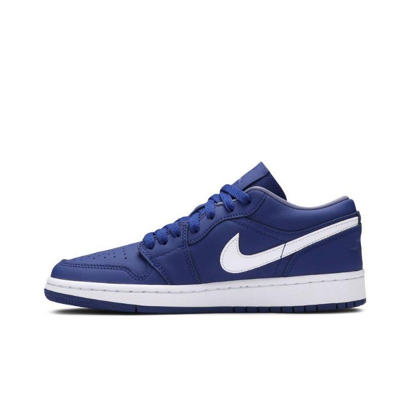 Air Jordan 1 Low Se Kék Fehér Női Cipő
