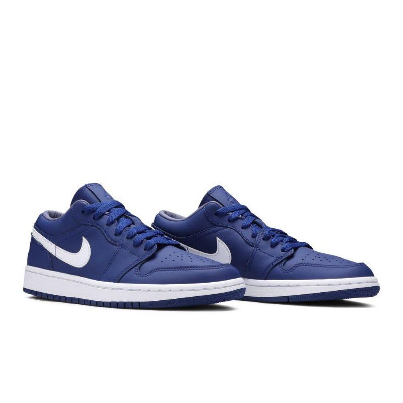 Air Jordan 1 Low Se Kék Fehér Női Cipő