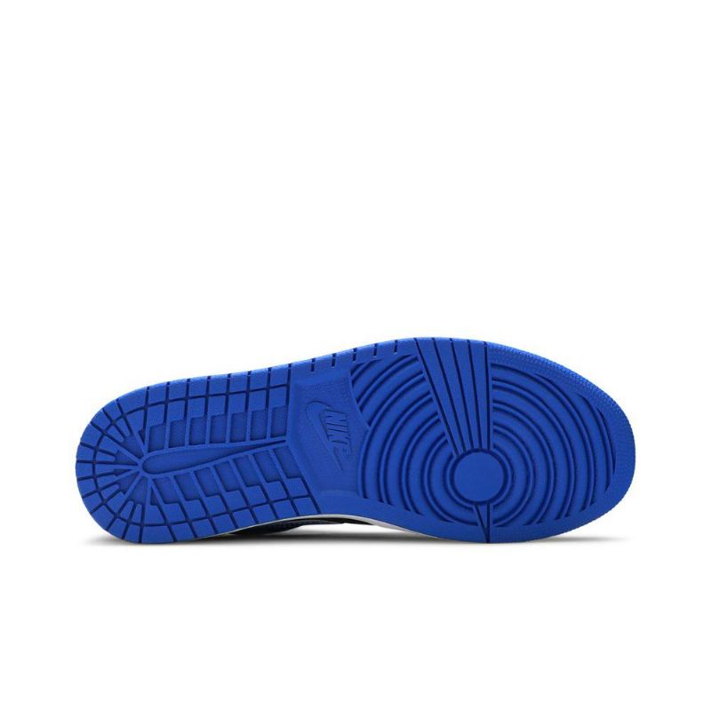 Air Jordan 1 Low Se Kék Fekete Fehér Férfi Cipő
