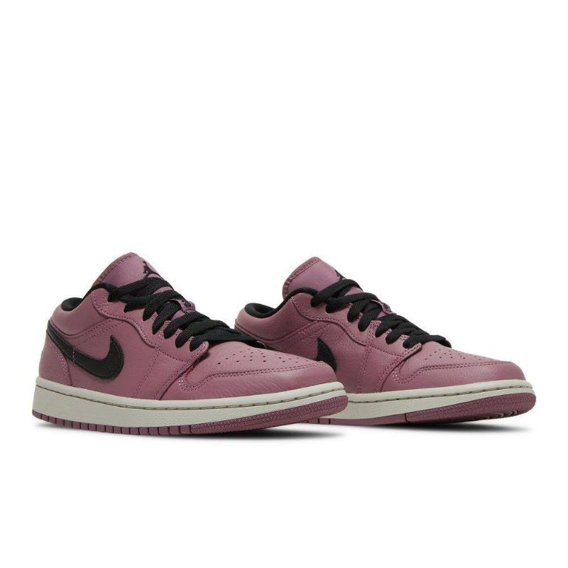 Air Jordan 1 Low Se Lila Fekete Női Cipő