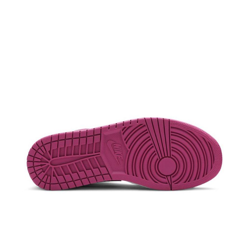 Air Jordan 1 Low Se Rózsaszín Fehér Fekete Férfi Cipő