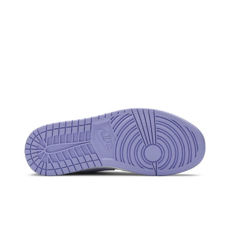Air Jordan 1 Low Se Rózsaszín Lila Fehér Férfi Cipő