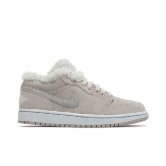 Air Jordan 1 Low Se Szürke Fehér Női Cipő