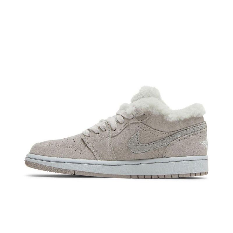 Air Jordan 1 Low Se Szürke Fehér Női Cipő