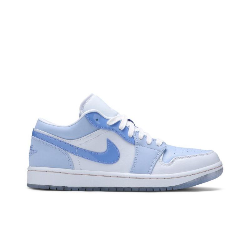 Air Jordan 1 Low Se Szürke Kék Férfi Cipő