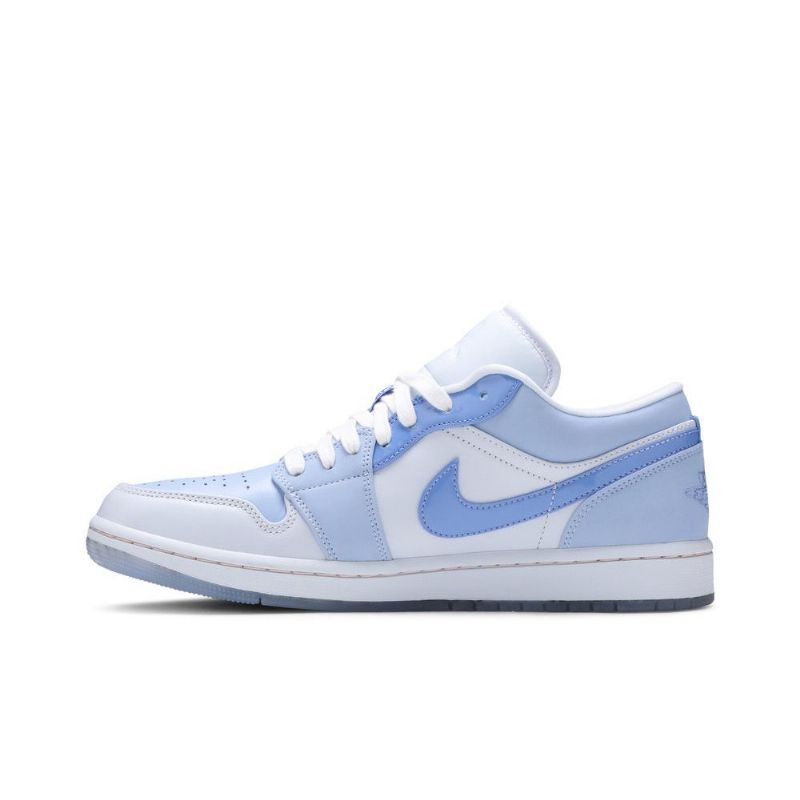 Air Jordan 1 Low Se Szürke Kék Férfi Cipő