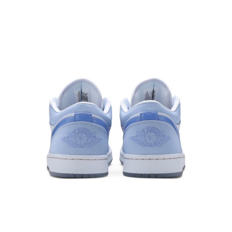 Air Jordan 1 Low Se Szürke Kék Férfi Cipő