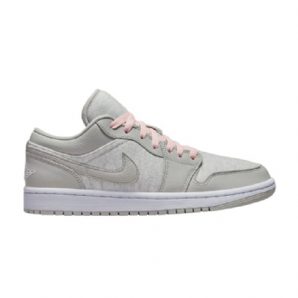 Air Jordan 1 Low Se Szürke Rózsaszín Női Cipő