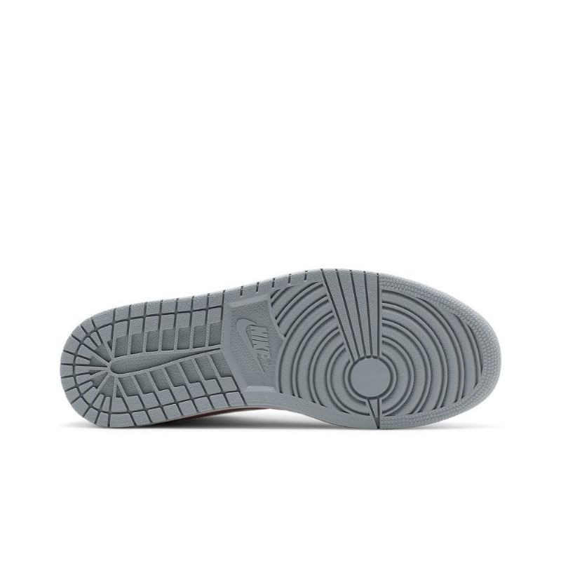Air Jordan 1 Low Se Türkiz Rózsaszín Lila Bézs Férfi Cipők