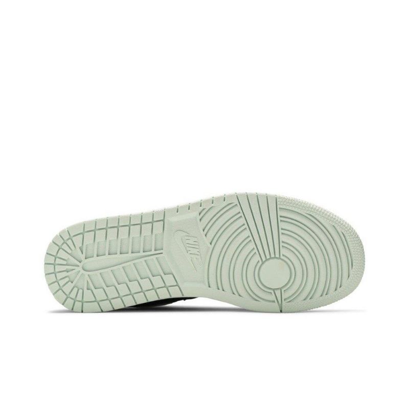 Air Jordan 1 Low Se Zöld Fekete Rózsaszín Női Cipő