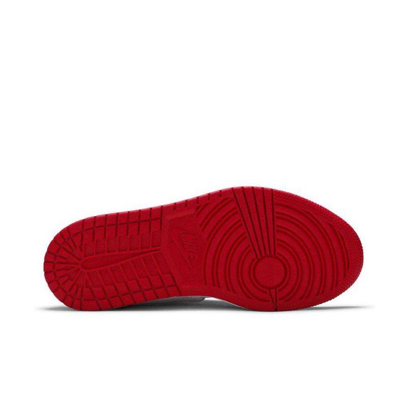 Air Jordan 1 Low Slip Fekete Fehér Piros Női Cipő