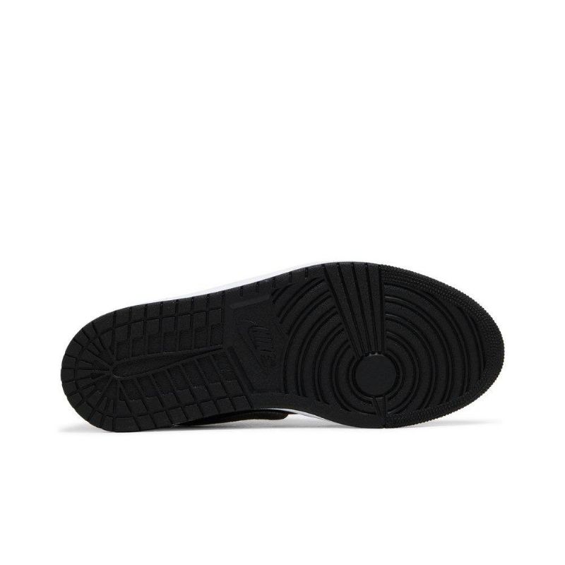 Air Jordan 1 Low Slip Fekete Szürke Fehér Női Cipő