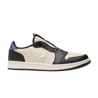 Air Jordan 1 Low Slip Khaki Fekete Kék Női Cipő