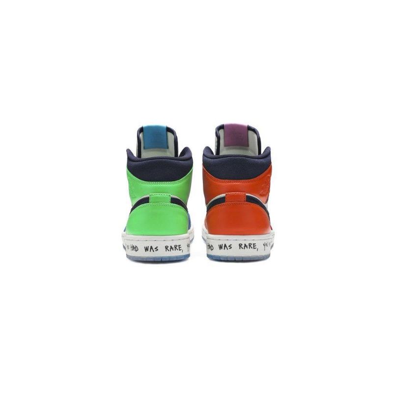 Air Jordan 1 Melody Ehsani Mid Fehér Többszínű Női Cipő