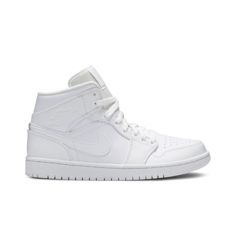 Air Jordan 1 Mid Fehér Férfi Cipő