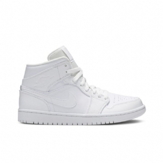 Air Jordan 1 Mid Fehér Férfi Cipő