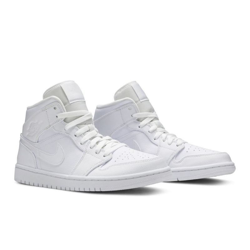 Air Jordan 1 Mid Fehér Férfi Cipő