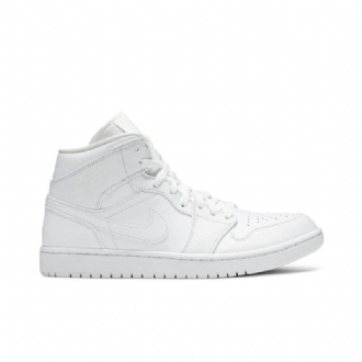 Air Jordan 1 Mid Fehér Férfi Cipő