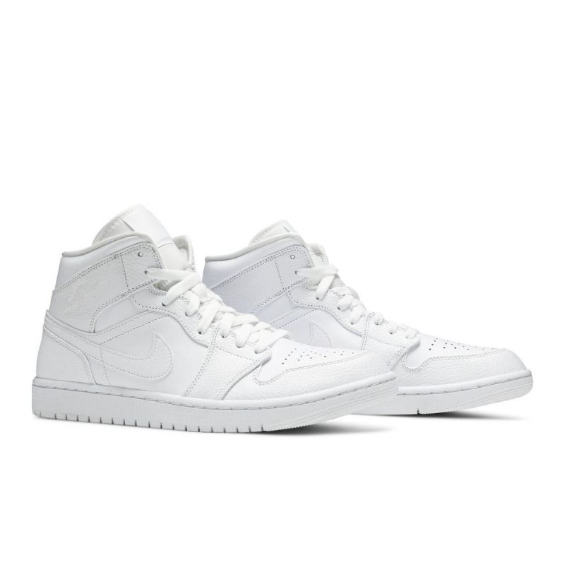 Air Jordan 1 Mid Fehér Férfi Cipő
