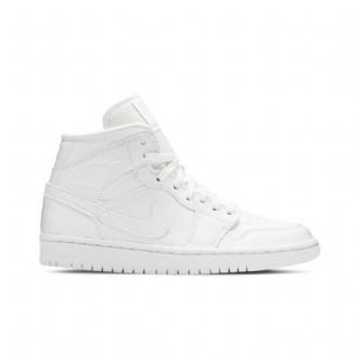 Air Jordan 1 Mid Patent Fehér Női Cipő