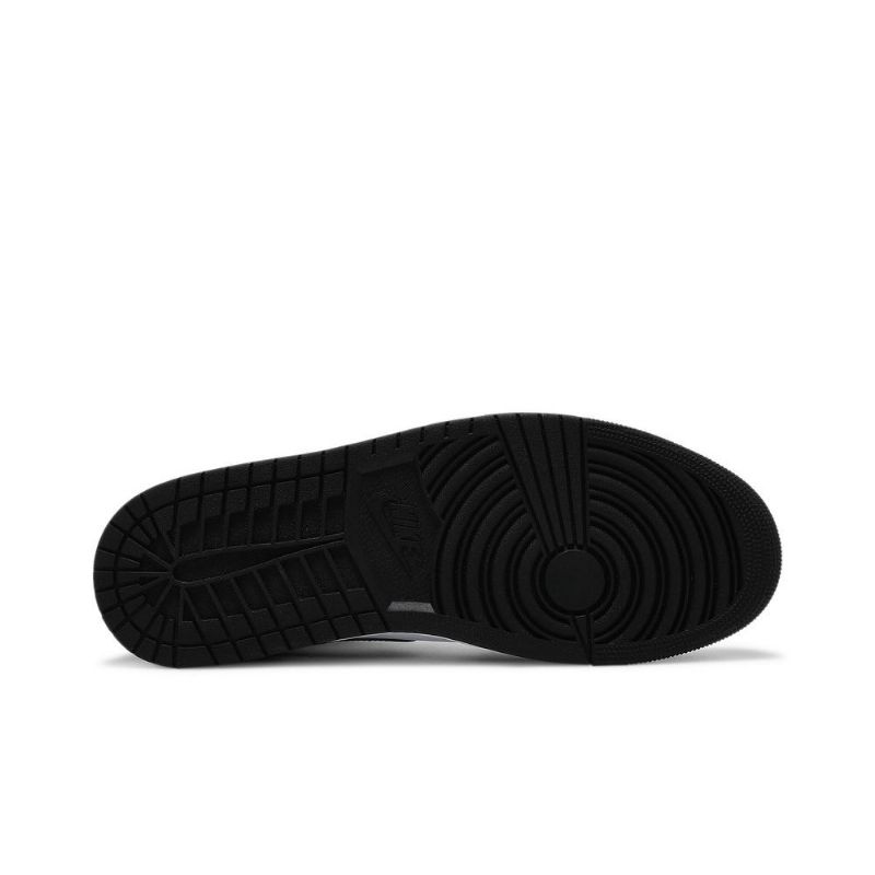 Air Jordan 1 Mid Se Fehér Fekete Férfi Cipő