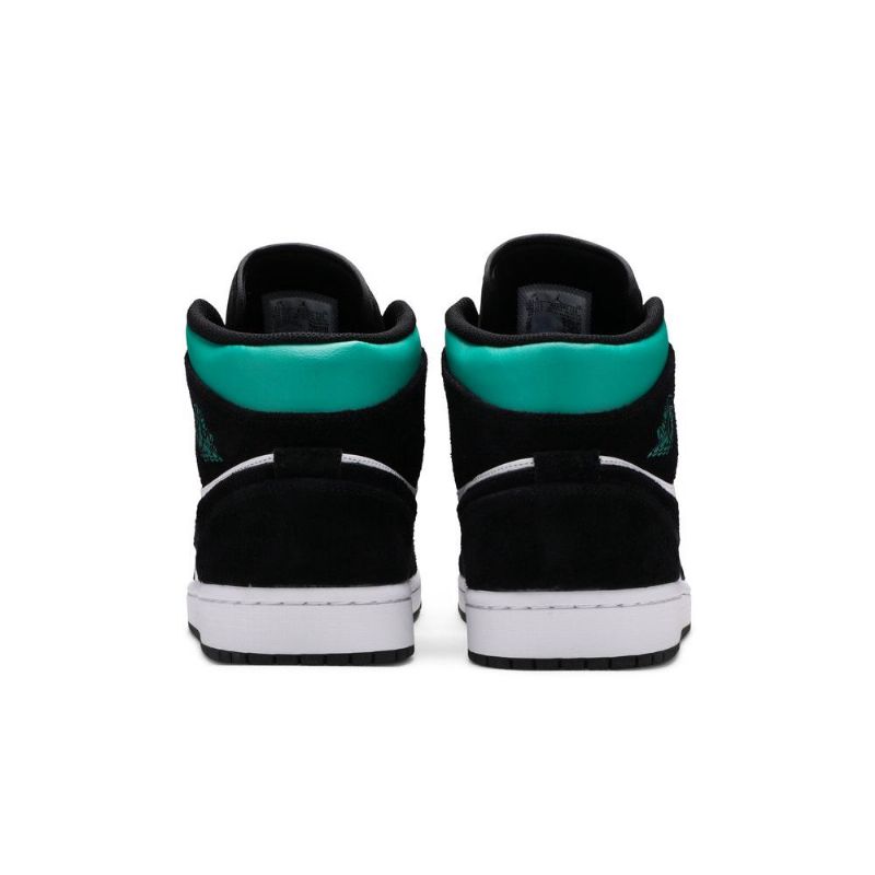Air Jordan 1 Mid Se Fehér Fekete Kék Rózsaszín Férfi Cipő