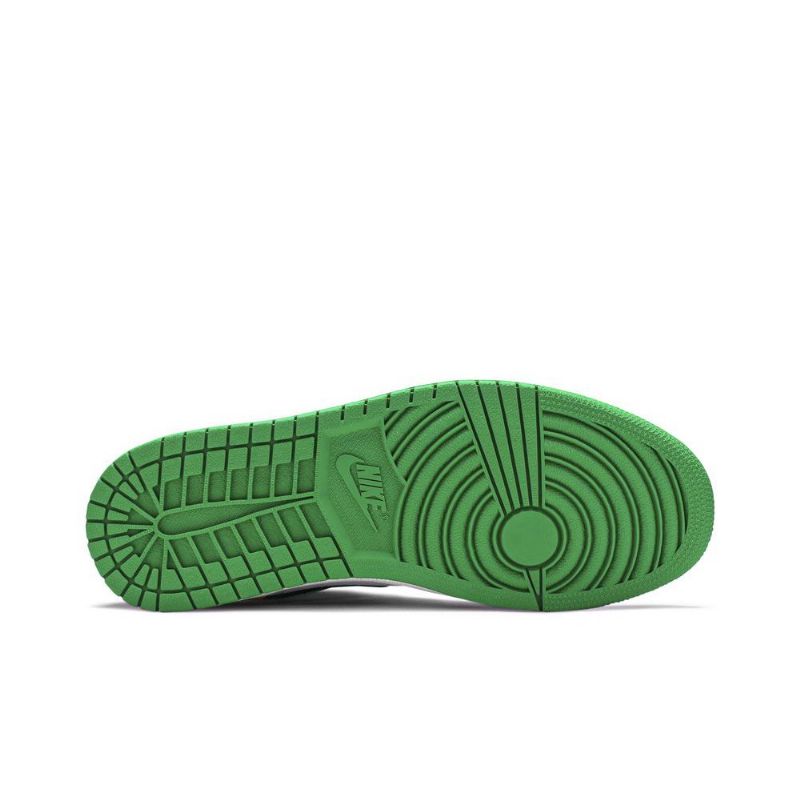 Air Jordan 1 Mid Se Fehér Narancssárga Fekete Zöld Férfi Cipő