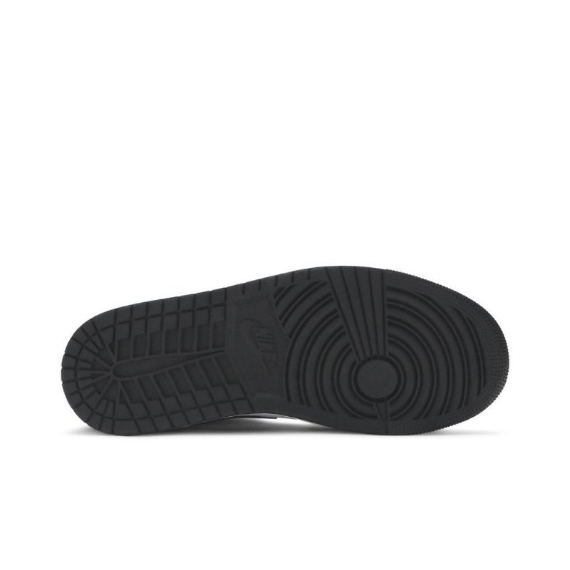 Air Jordan 1 Mid Se Fekete Fehér Férfi Cipő