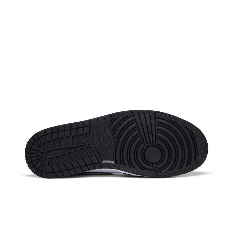 Air Jordan 1 Mid Se Fekete Lila Fehér Férfi Cipő
