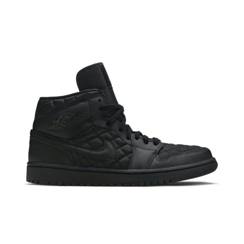 Air Jordan 1 Mid Se Fekete Női Cipő