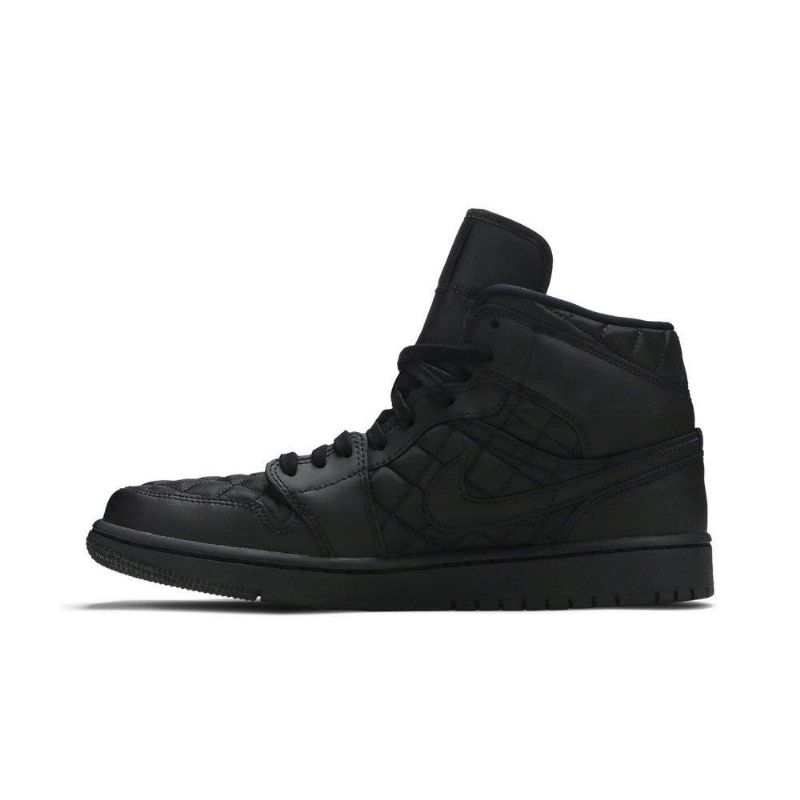 Air Jordan 1 Mid Se Fekete Női Cipő