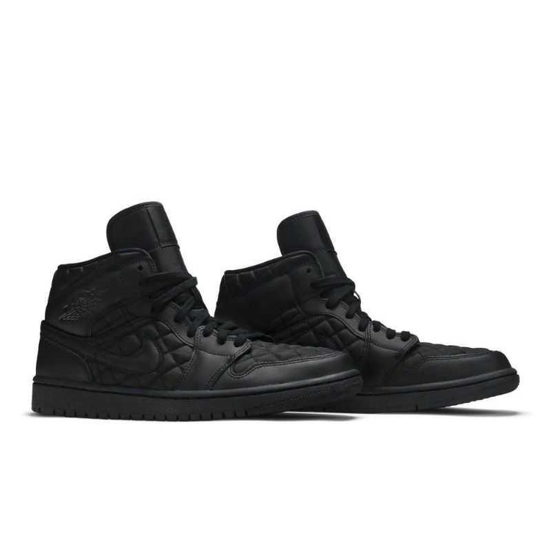 Air Jordan 1 Mid Se Fekete Női Cipő
