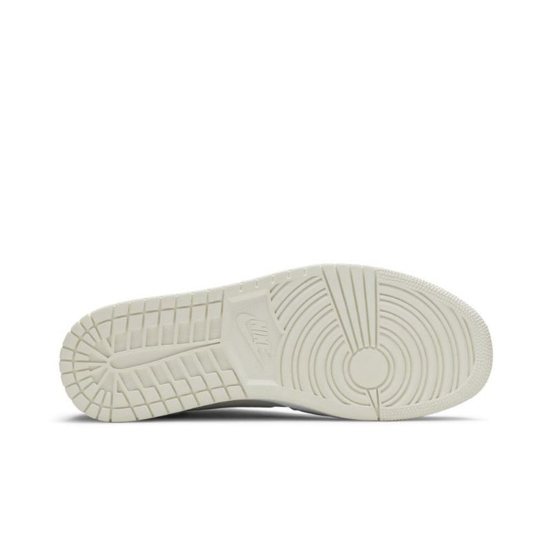 Air Jordan 1 Mid Se Kék Fehér Férfi Cipő