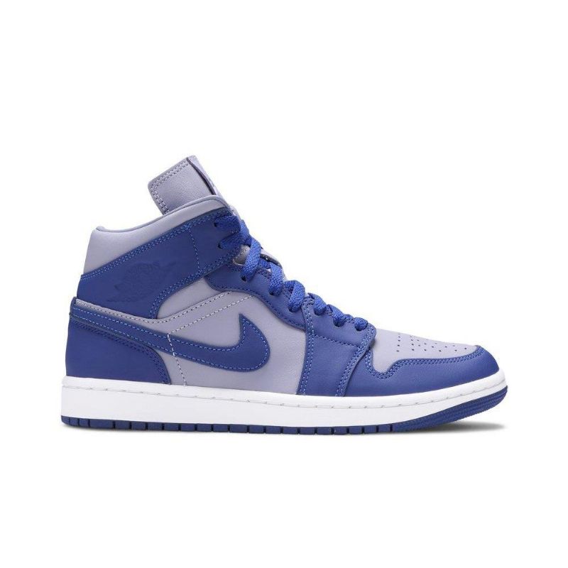 Air Jordan 1 Mid Se Lila Kék Fehér Női Cipő