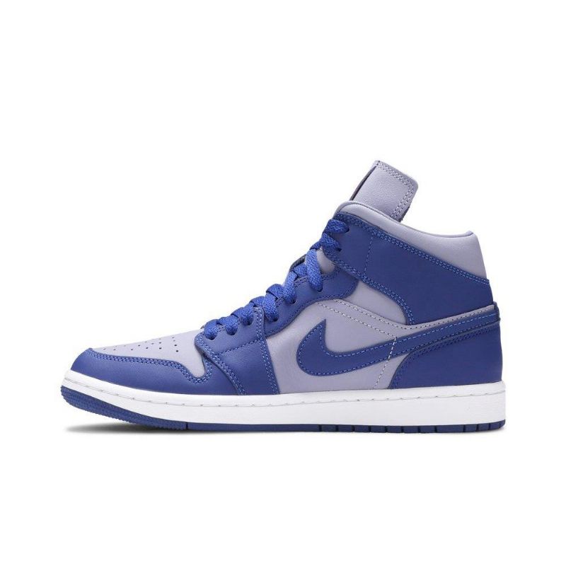 Air Jordan 1 Mid Se Lila Kék Fehér Női Cipő