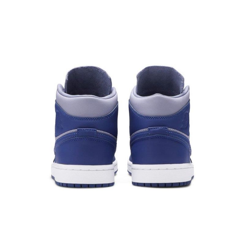 Air Jordan 1 Mid Se Lila Kék Fehér Női Cipő