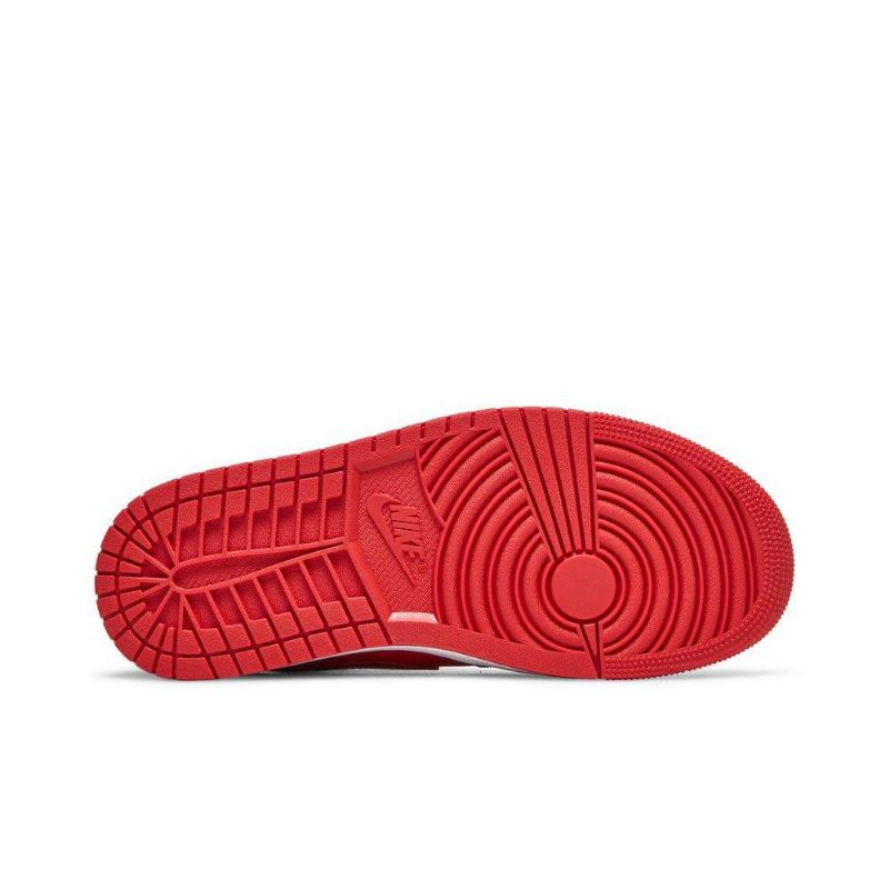 Air Jordan 1 Mid Se Piros Fehér Női Cipő
